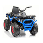 Storm Buggies Kids 12v Mini Ride On Quad - Blue